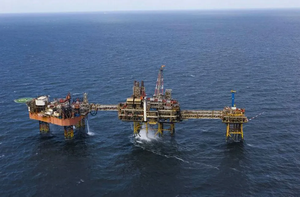 Oil leak: from Eni's floating oil storage facility within the Liverpool Bay complex off the UK