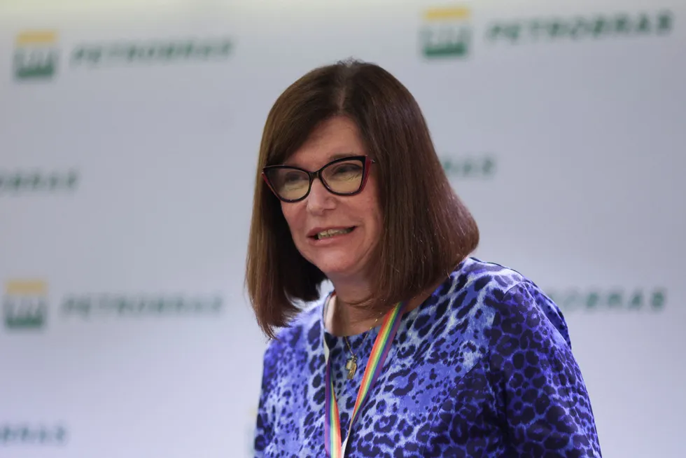 Petrobras chief executive Magda Chambriard.