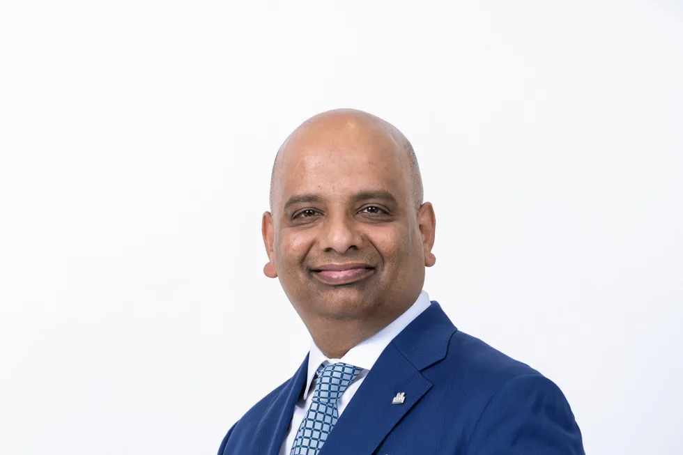 Mahesh Swaminathan, senior vice president of McDermott's subsea, offshore & floating facilities business.