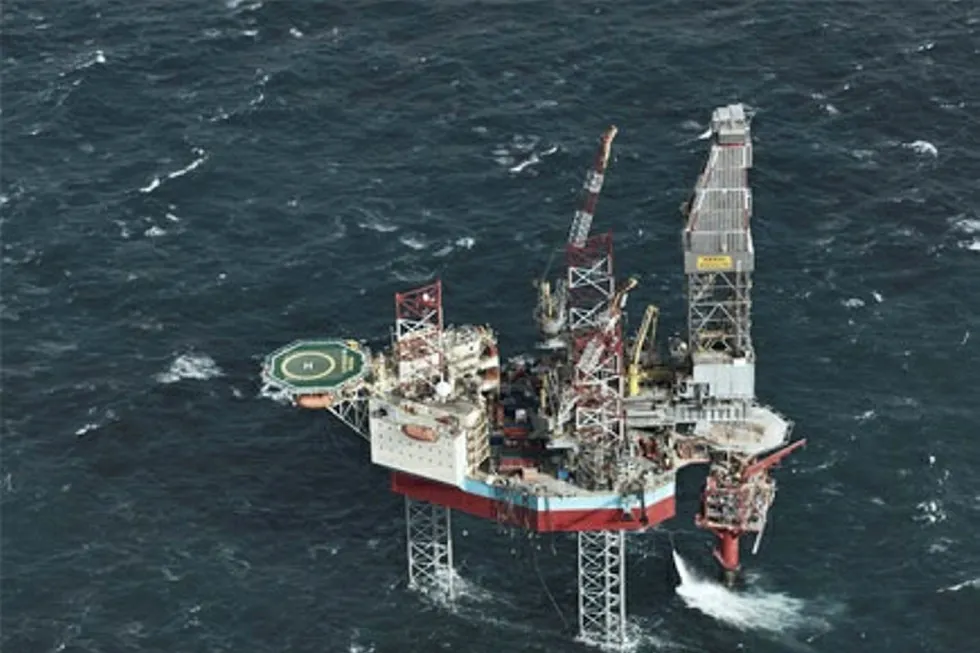 Maersk Resolute: with Petrogas in the Dutch sector of the North Sea