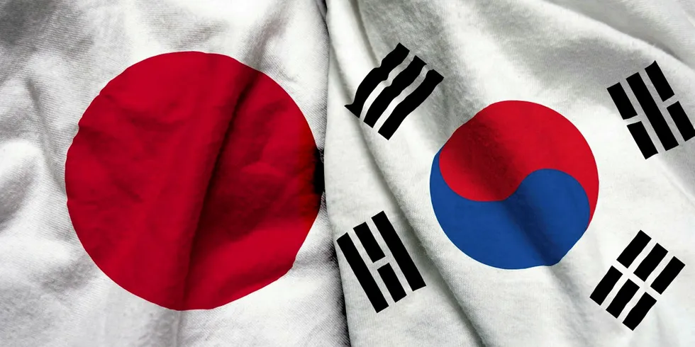 Japan, South Korea Fisheries Pact.