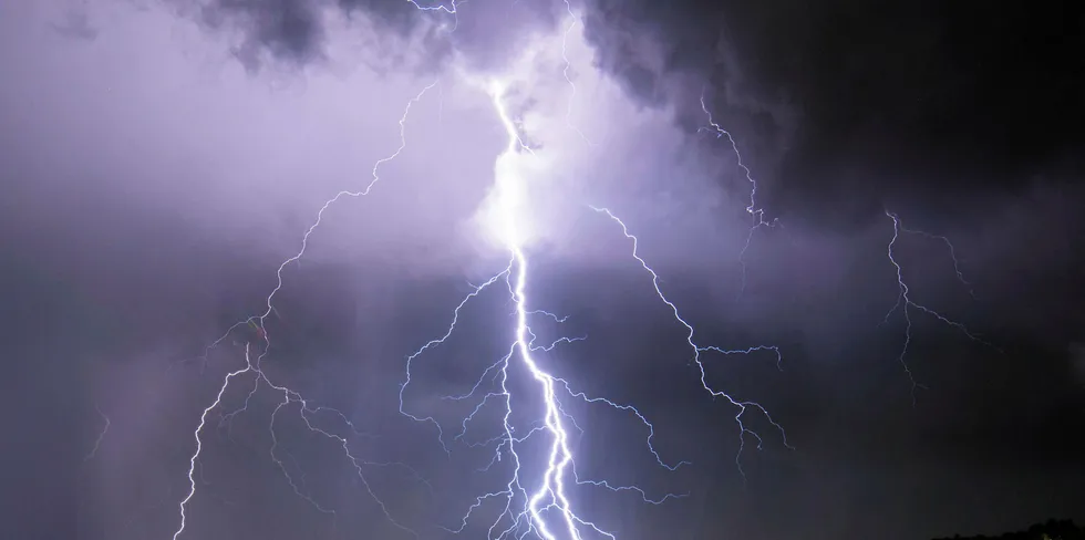 The blackout was triggered by a lightning strike