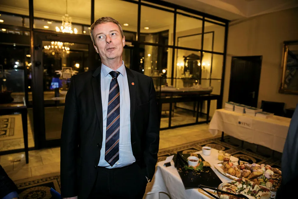 Demand: Norwegian Energy Minister Terje Soviknes
