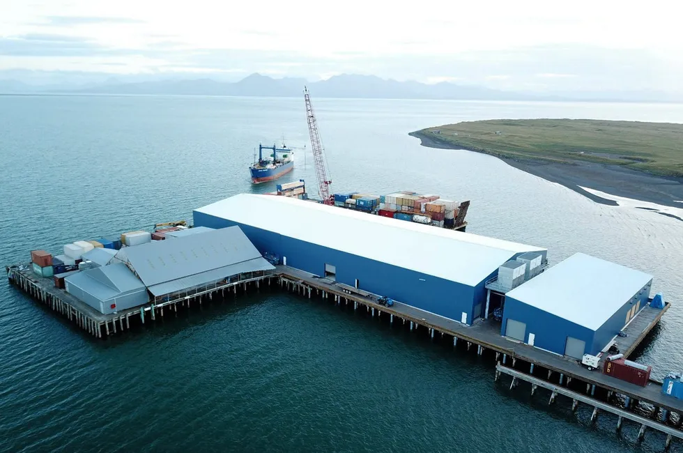 The sale of Peter Pan's Port Moller, Alaska salmon processing facility is under contention.