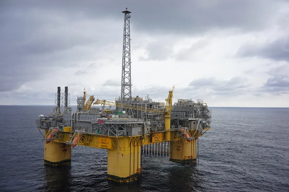 The Fram field is about 20 kilometres north of Equinor’s Troll field, where the existing Fram Vest and Fram Ost subsea templates are tied back to the Troll C platform (pictured).