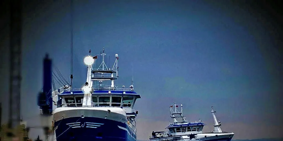 TWO NEW: The Argos Georgia and Nordic Price are the latest autoline additions to Ervik Havfisk. The vessels will be targeting toothfish in the Antarctic Ocean
