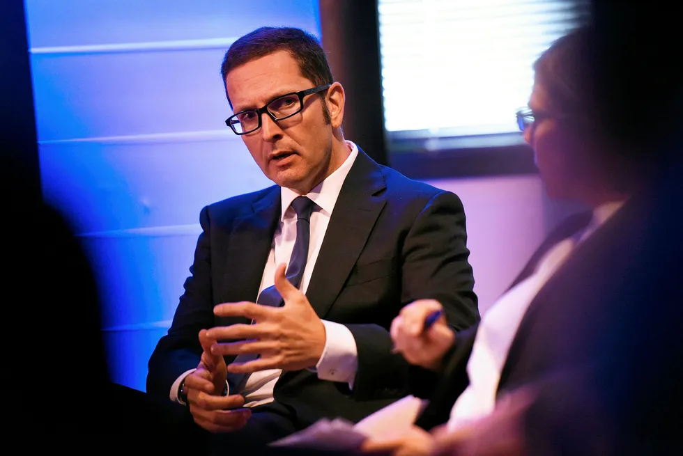 Future for hydrogen: Wintershall chief executive Mario Mehren