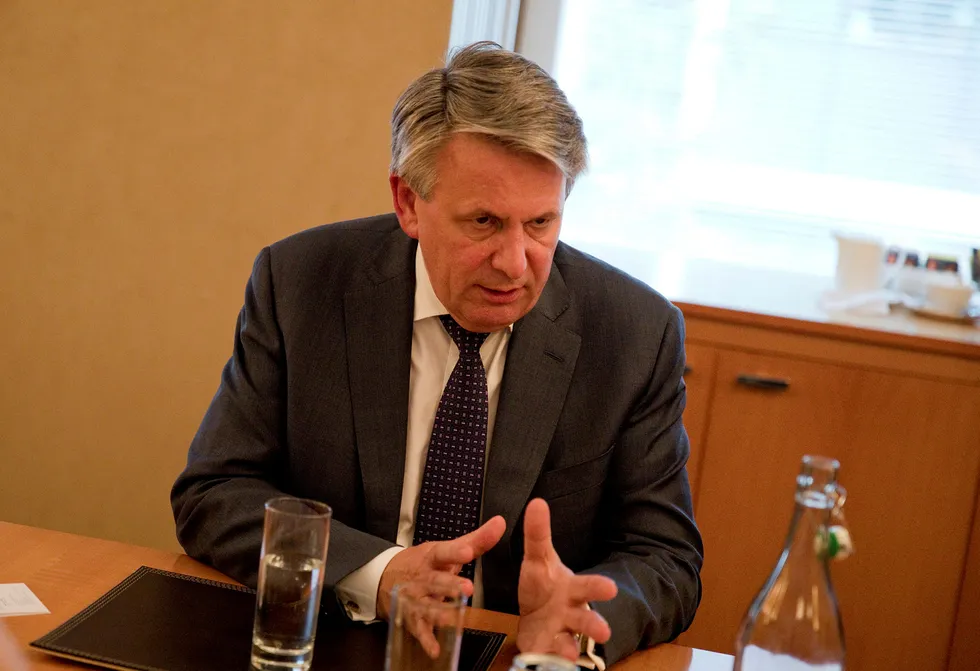 Profits drop: Shell chief executive Ben van Beurden