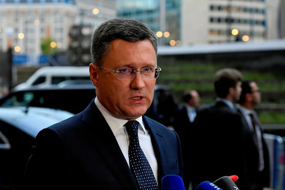 Opec and its allies: Russian Minister of Energy Alexander Novak