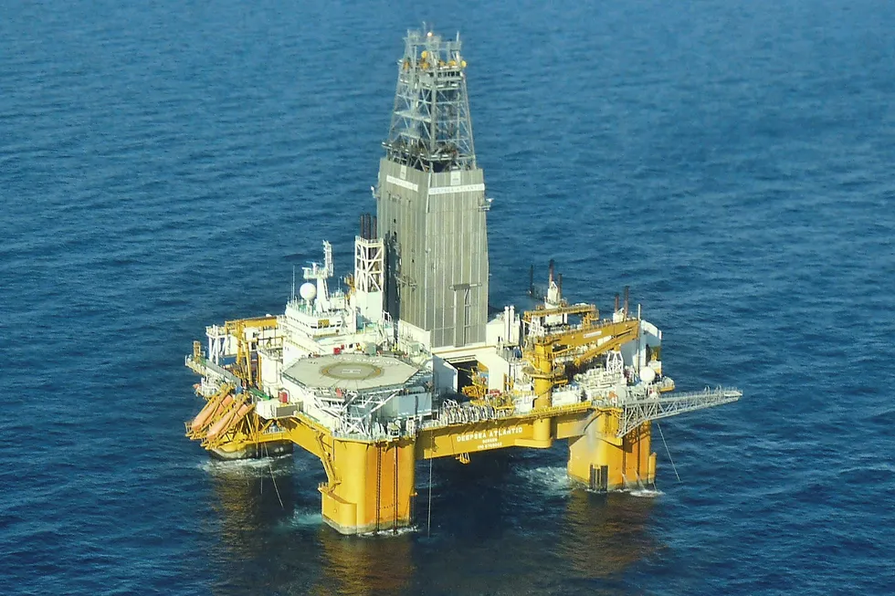 North Sea find: the exploration well was drilled using the semi-submersible Deepsea Atlantic