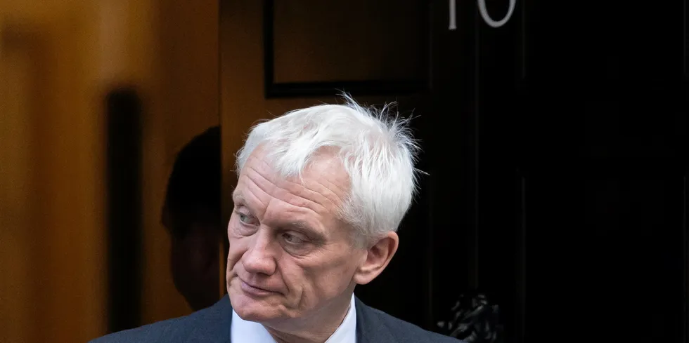 UK energy minister Graham Stuart.