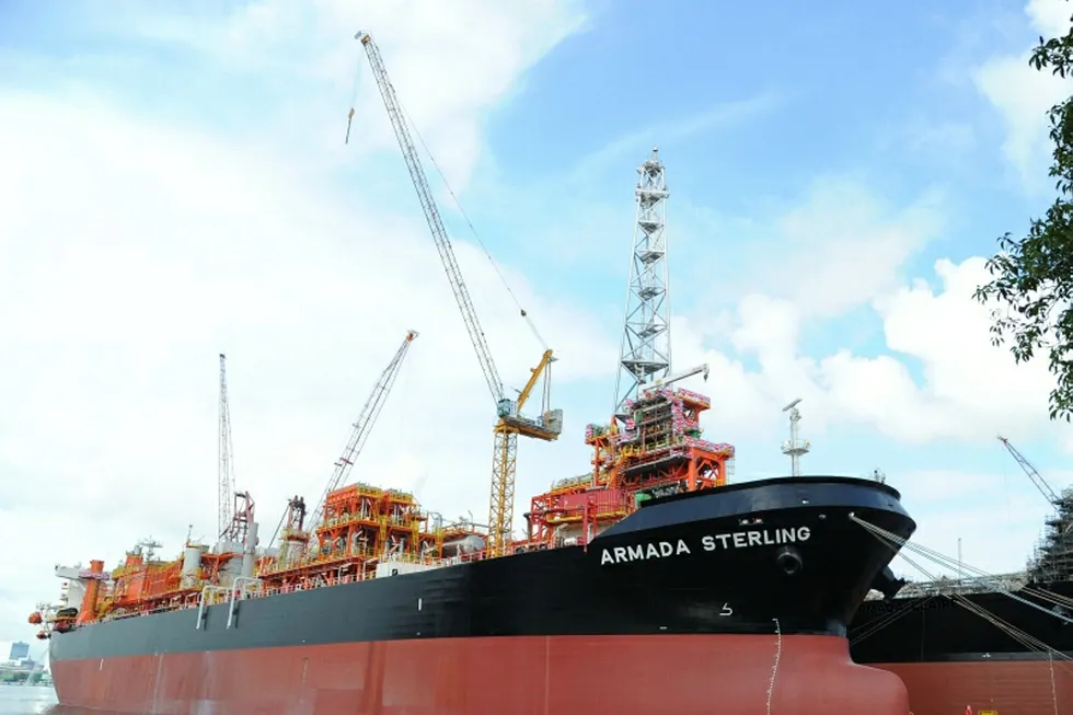 Fleet asset: the FPSO Armada Sterling