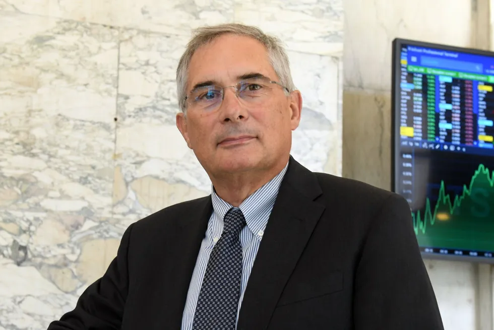 Saipem chief executive, Alessandro Puliti.