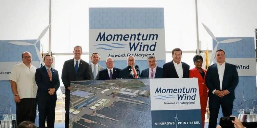 US Wind is planning the Momentum Wind project.