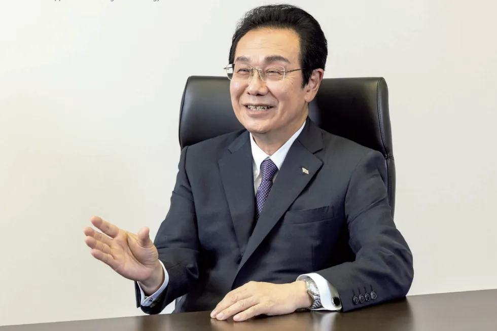 Makoto Inoue is president of Kyokuyo.