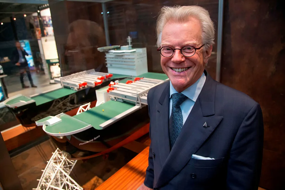 Uplifted: Allseas president Edward Heerema