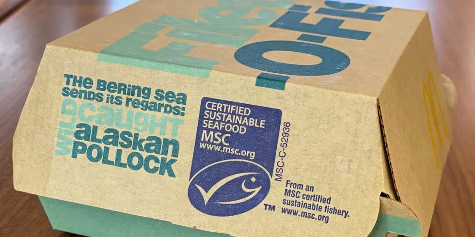 A supply interruption is potentially threatening supplies of McDonald's Filet-o-Fish and retail fish stick products in the United States.