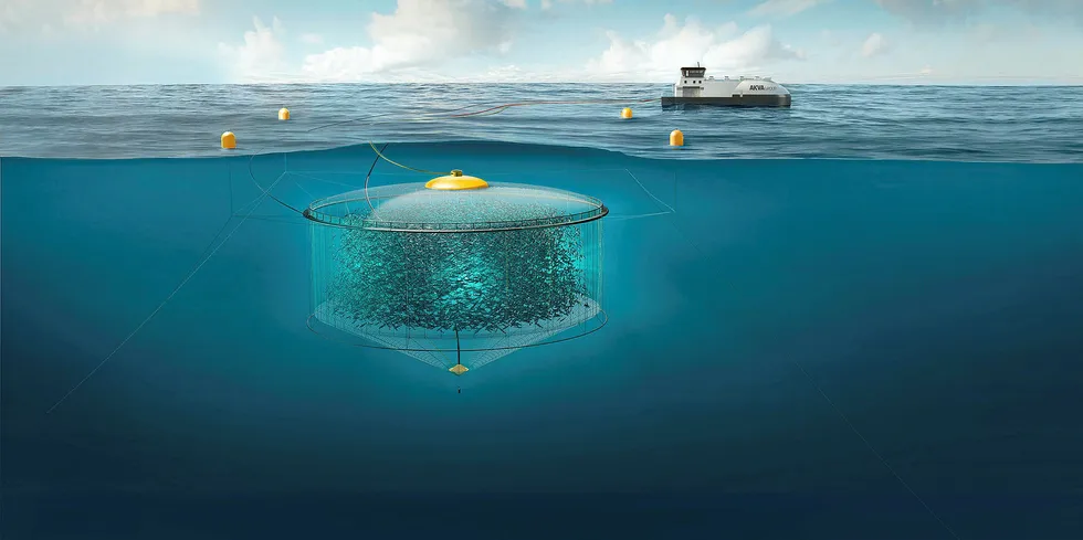 Illustration of Atlantis Subsea Farming, Indonesia