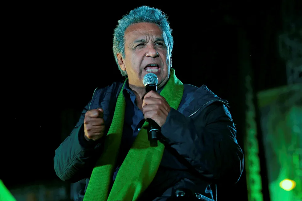 Lenin Moreno: president of Ecuador