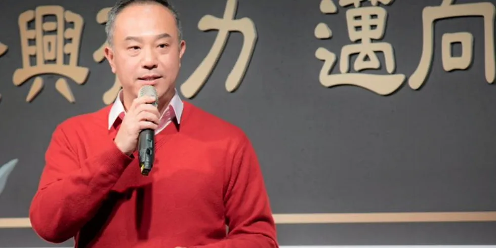 Samson Li, CEO at feed giant Grobest. The group sees big promise in the farmed shrimp sector post-COVID.