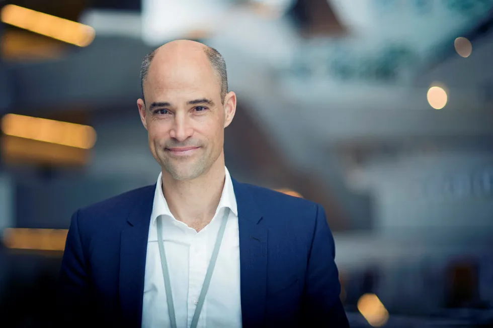 Plans for a Korean wind farm: Stephen Bull, senior vice president for Wind and Low Carbon in New Energy Solutions in Equinor