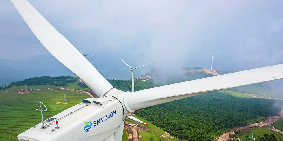 China’s Envision launches high-wind 4.5MW turbine
