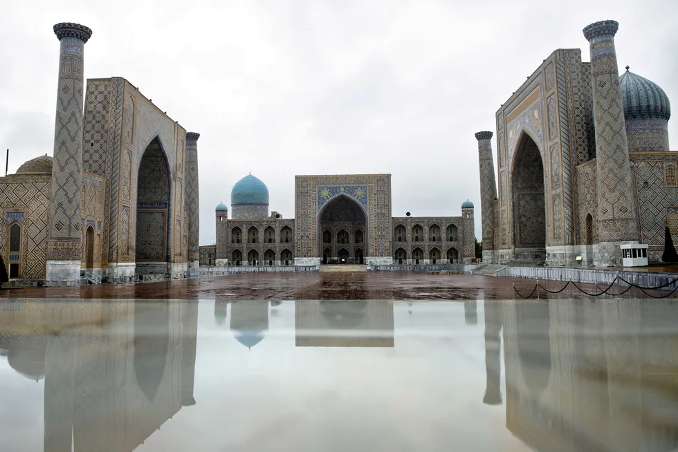 Discovery: Registan square in Samarkand, Uzbekistan