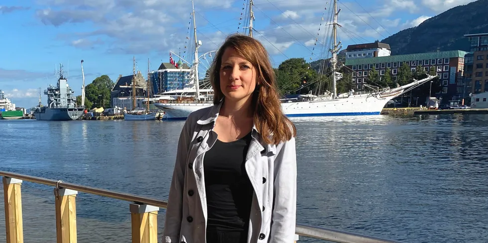 SoS Co-Chair and Head of Global Communications at Grieg Seafood Kristina Furnes.