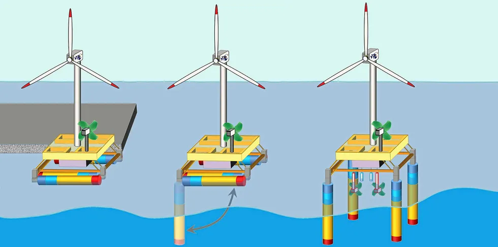 Hybrid Excibuoy concept