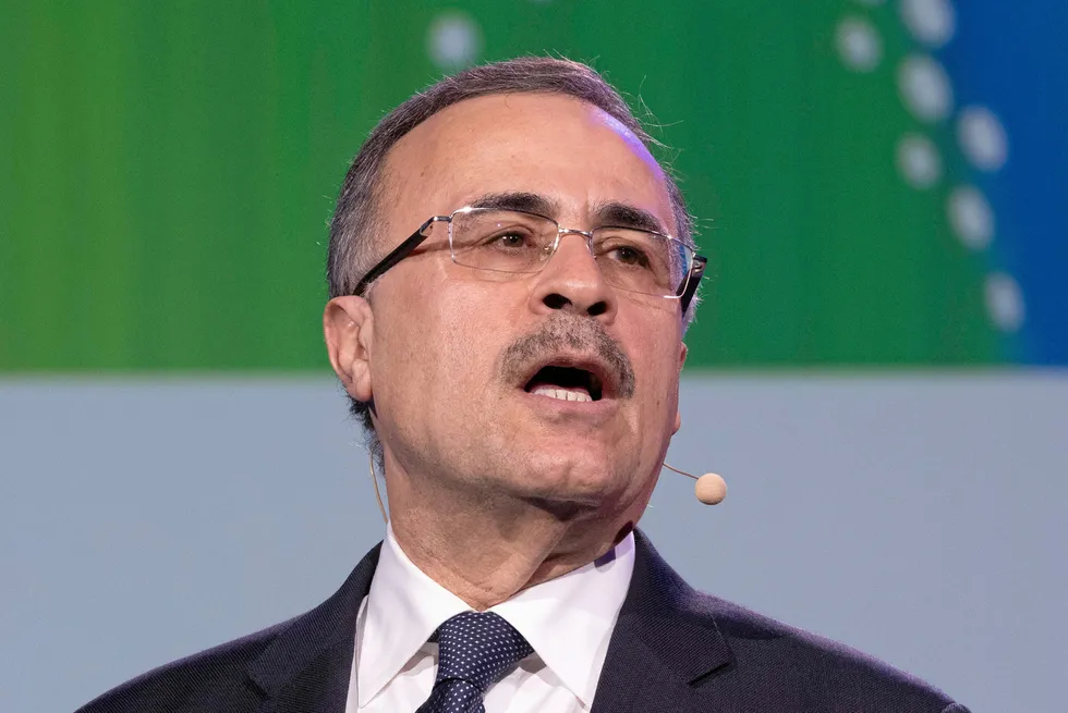 Saudi Aramco chief executive Amin Nasser.
