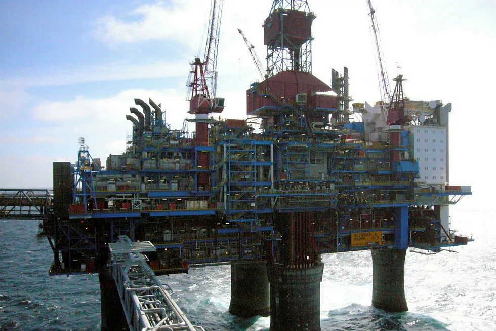 Corrosion found: Sleipner A platform