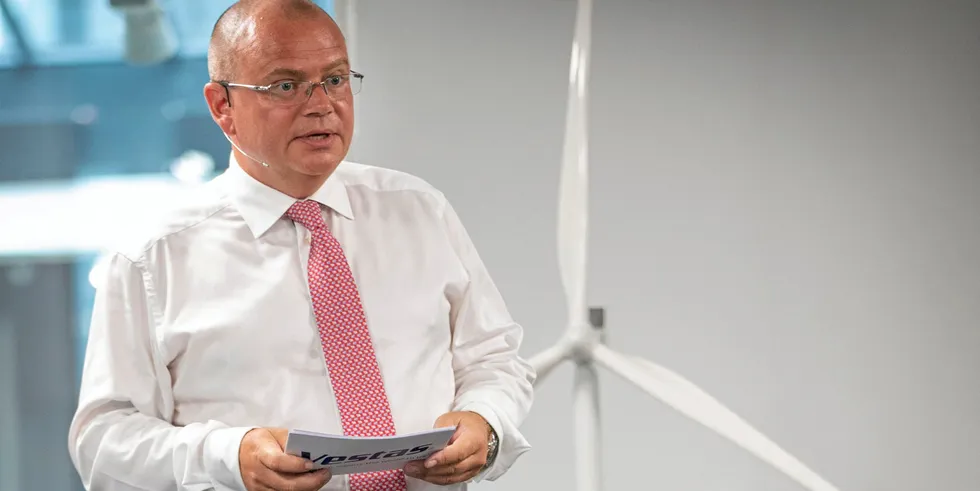 Vestas CEO Henrik Andersen.