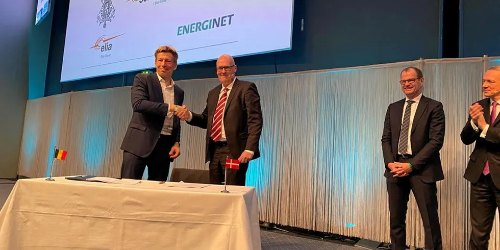 Signing ceremony of energy islands cooperation agreements