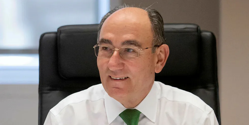 Iberdrola CEO Ignacio Galán during the first half 2020 results webcast