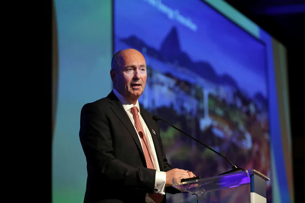 Confidence: Shell’s upstream director Andy Brown