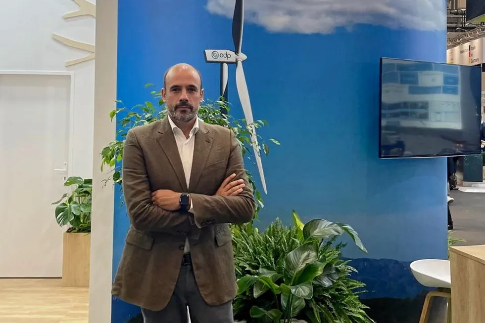EDPR's head of North & Central Europe Pedro Vinagre