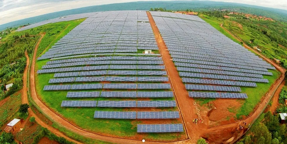 Gigawatt Global's 8.5MW array in Rwanda, opened this year, is the largest PV farm in sub-Saharan Africa outside South Africa
