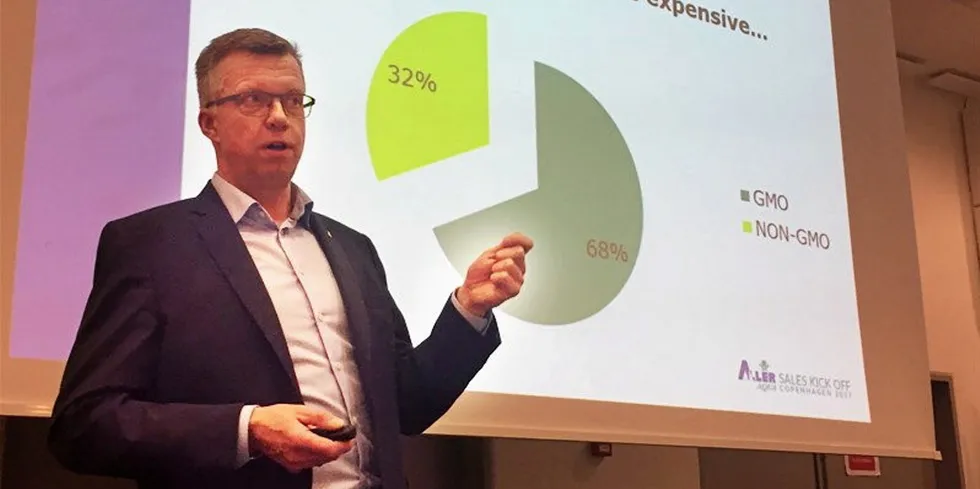 "In the long run, we need to get back to the old system with Odesa and bigger volumes shipments," Aller Aqua Group Vice President Henrik Halken said.