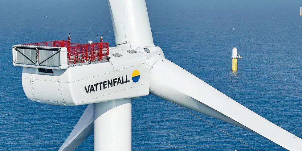 . Vattenfall offshore wind.