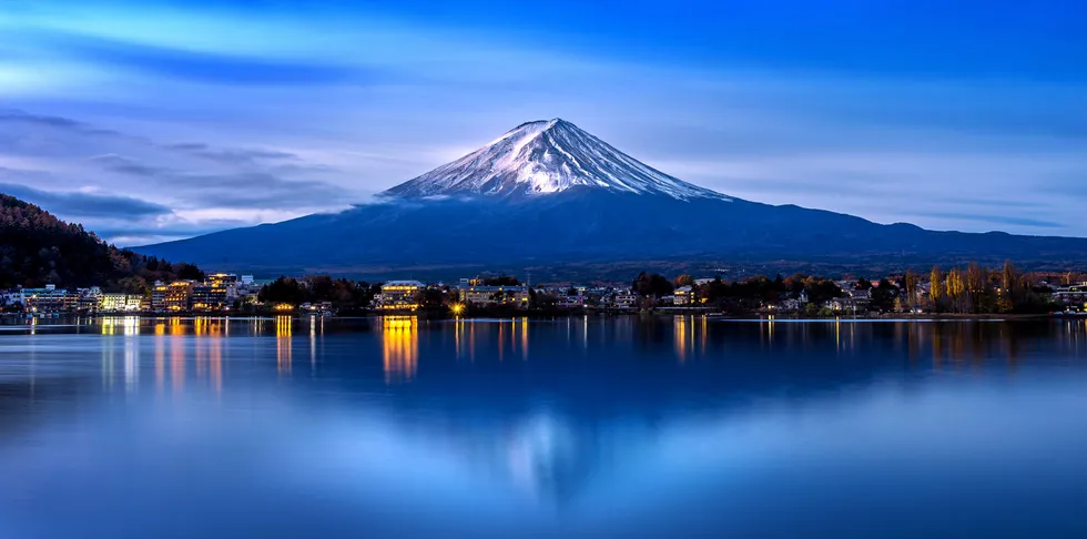 The foot of Mount Fuji will provide the home to Proximar's land-based salmon venture.
