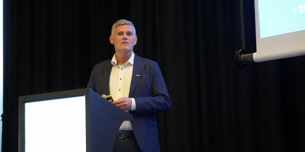 SalMar CEO Frode Arntsen.