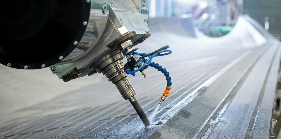 Blade manufacturing at Fraunhofer IWES