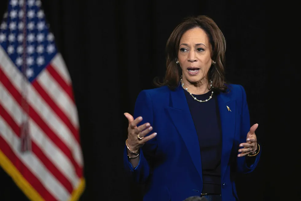 Democratic presidential nominee Vice President Kamala Harris.