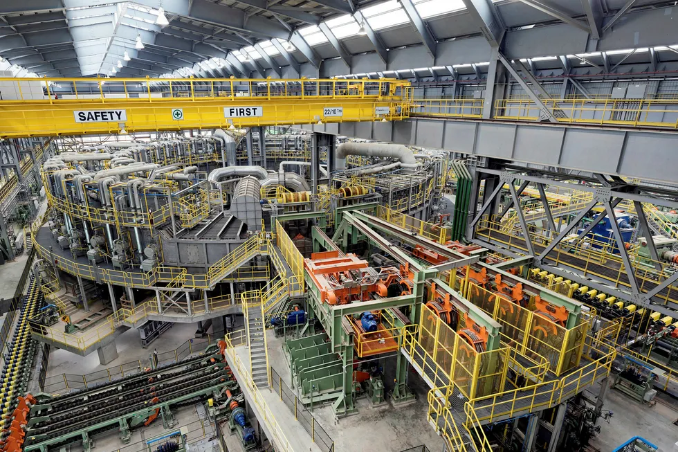 Ready to roll: the Tenaris Bay City facility