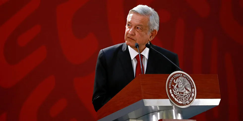 Andres Manuel Lopez Obrador, President of Mexico.