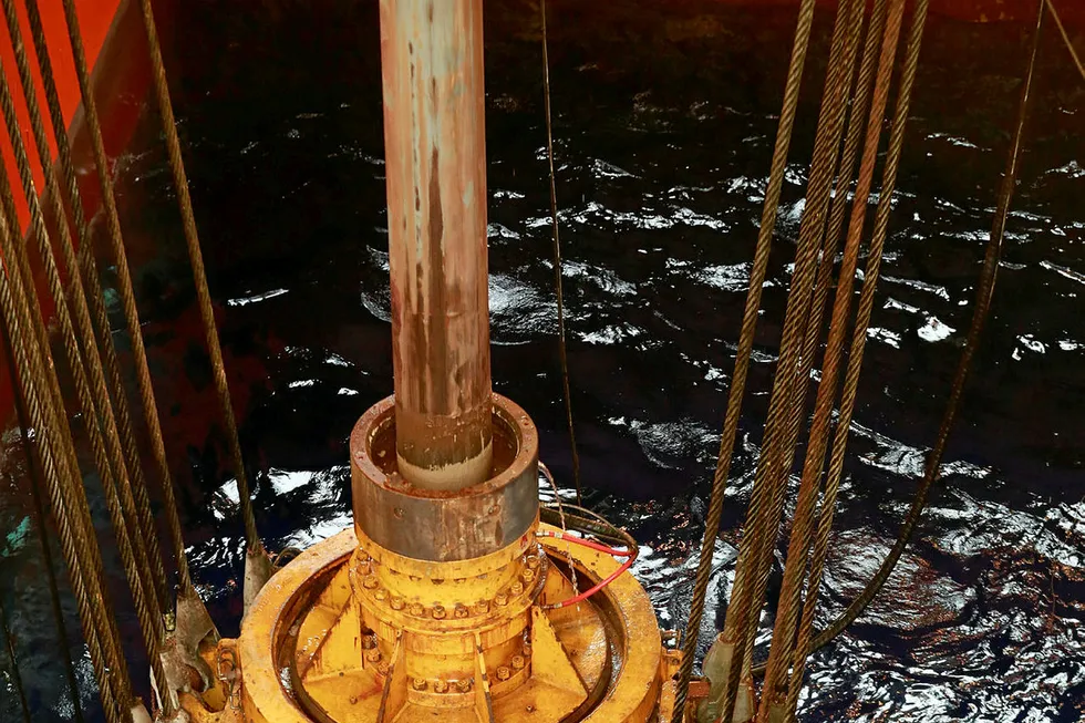 Paus Biru-1 lies about 27 kilometres from the producing Oyong field off Java