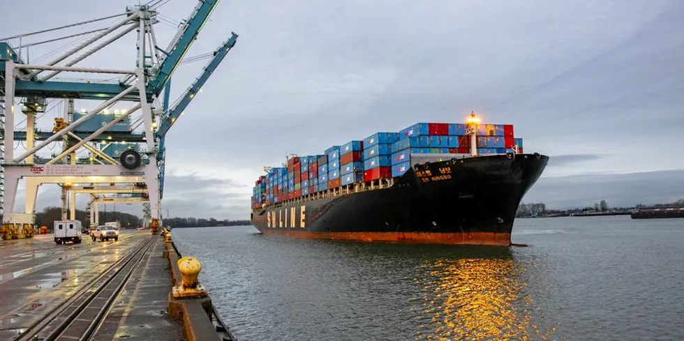 Shipping companies are starting to realize the rates are too high.