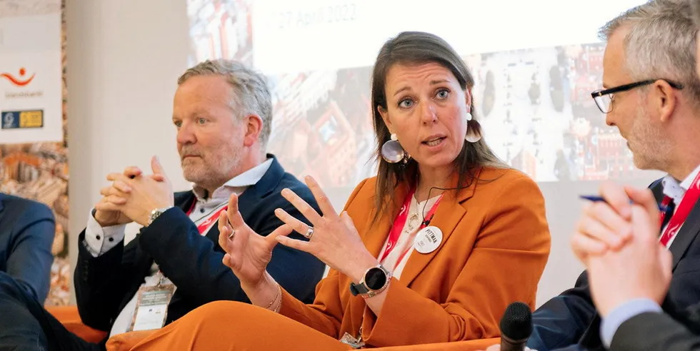 Yoke Vandepitte, CEO of Pittman Seafoods, takes consolation in the fact that she's heading up a family-owned company.