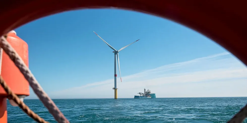 Saint Nazaire offshore wind farm became France's first in operation.