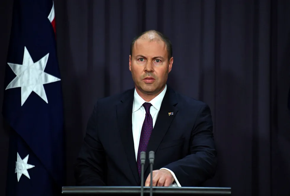 Budget: Australian Treasurer Josh Frydenberg